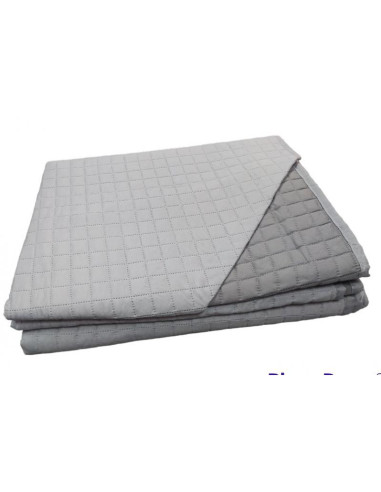 COLCHA BOUTI REVERSIBLE CAMA 105 LISO GRIS