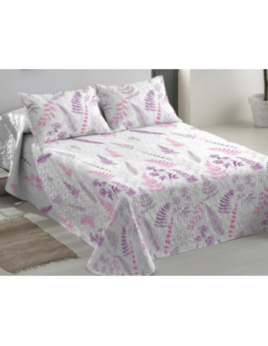 COLCHA BOUTI CAMA 150 LAVANDA MALVA