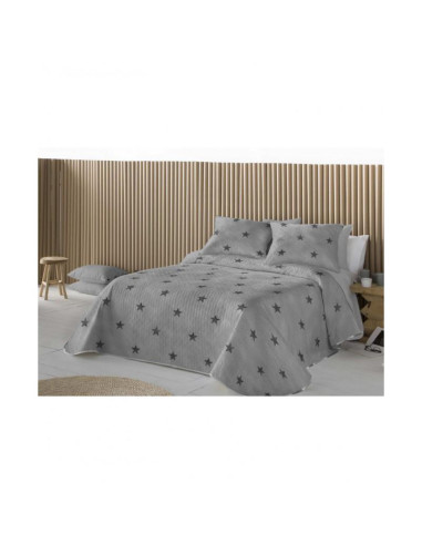 COLCHA BOUTI REVERSIBLE CAMA 90 ESTRELLAS/LÍNEAS