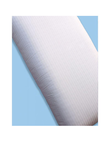 FUNDA ALMOHADA 75CM BLANCA IMPERMEABLE