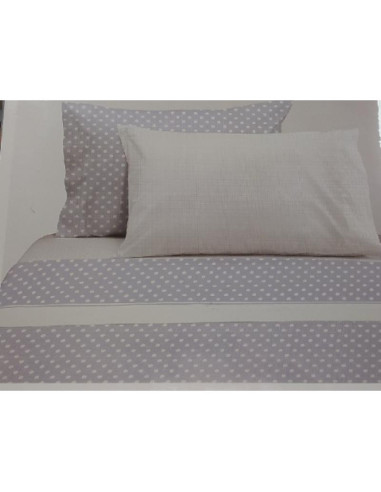 JUEGO DE SÁBANAS CAMA 150 DOS ALMOHADONES