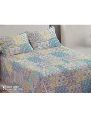 COLCHA BOUTI CAMA 90 ESTAMPADO PATCHWORK