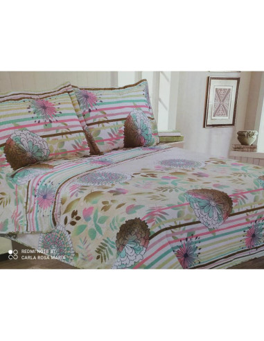 COLCHA BOUTI CAMA 90 FLORAL