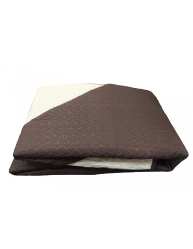 COLCHA BOUTI CAMA 105 LISA CHOCO/BEIG