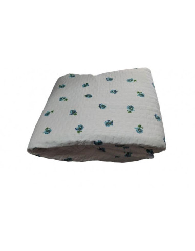 COLCHA  BOUTI CAMA 135 REVERSIBLE FLOR VERDES