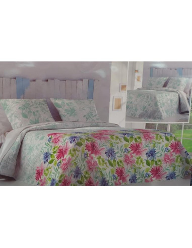 COLCHA BOUTI CAMA 135 FLORAL