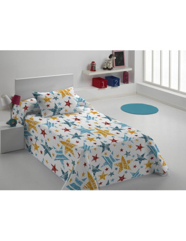 COLCHA BOUTI CAMA 105 ESTRELLAS MULTICOLOR