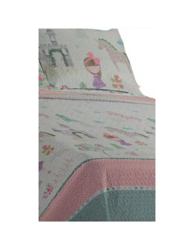 COLCHA BOUTI REVERSIBLE INFANTIL/JUVENIL CAMA 105