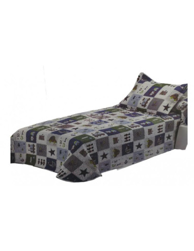 COLCHA BOUTI INFANTIL VINTAGE CAMA 105