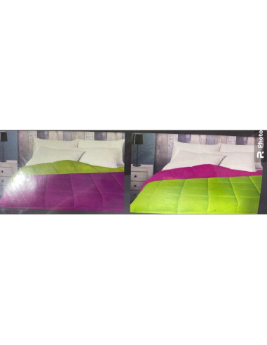 NÓRDICO CAMA 220x240 FUXIA /PISTACHO AHORA REBAJADO