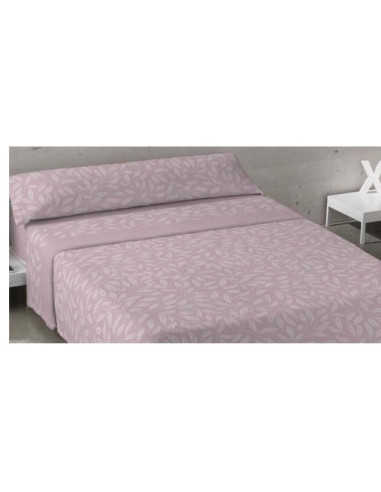 JUEGO DE SÁBANAS CAMA 105 ROSA PLUMA