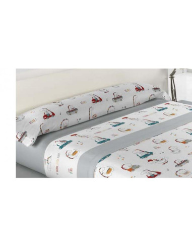 JUEGO DE SÁBANAS CAMA 105 DINOSÁURIO