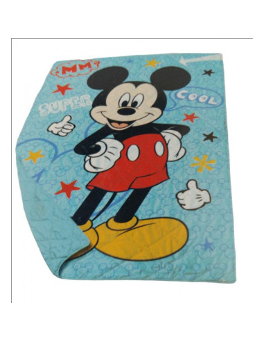 COLCHA MICKEY CAMA 90 REVERSIBLE 