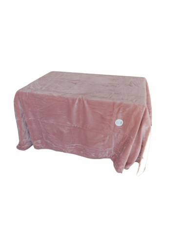 ROPA DE MESA CAMILLA RECTANGULAR 70X120 ROSA