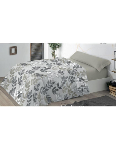 FUNDA NÓRDICA CAMA 105 (180X220) GRIS/BEIG