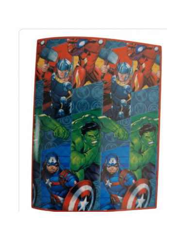 COLCHA MARVEL VENGADORES AVENGERS CAMA 90 (170X250)