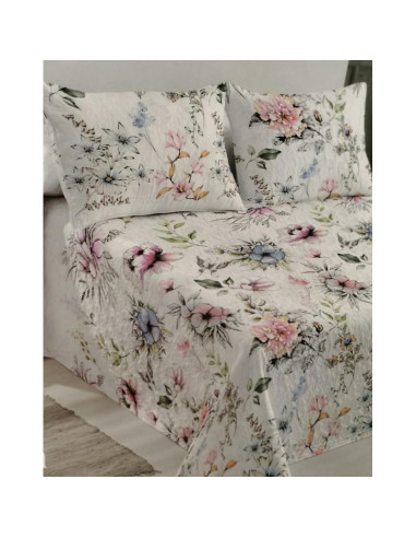 COLCHA BOUTI CAMA 105 FLORAL