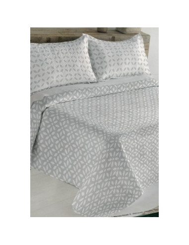 COLCHA BOUTI CAMA 135 GRIS