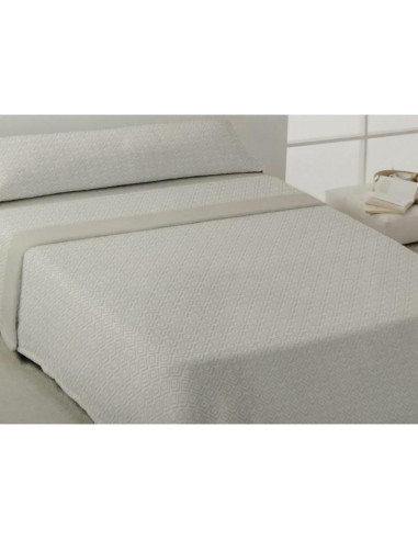 JUEGOS DE SÁBANAS CAMA 180 CORALINA CAMA SUPERIOR BEIG