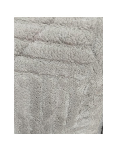 EDREDON SHERPA BORREGUITO CAMA 135 GRIS 