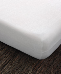 FUNDA COLCHÓN ELÁSTICA DE MICROFIBRA TUNDOSADA ANTIÁCAROS