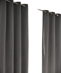 CORTINA OPACA BLACK OUT GRIS OSUCURA