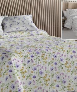 COLCHA BOUTI CAMA 105 AMBAR REVERSIBLE