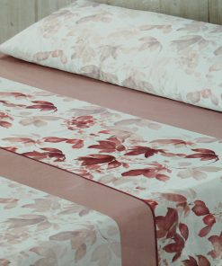 Juego de sábanas verano cama 180 flor nude