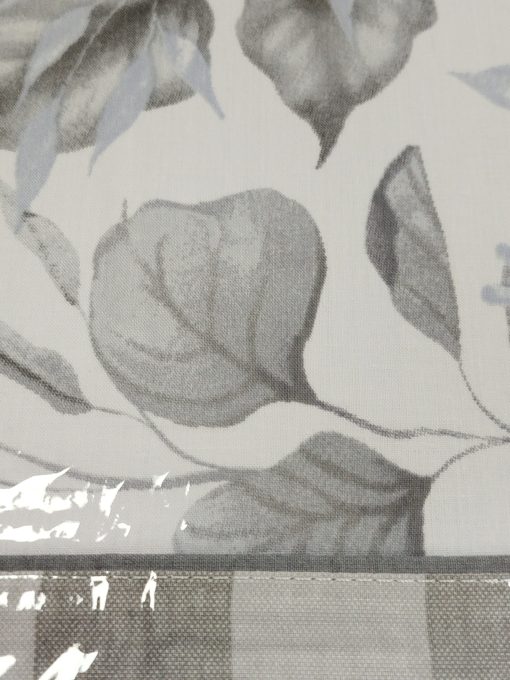 JUEGO DE SÁBANAS CAMA 2X2 CALIDAD SUPERIOR HOJA GRIS - Imagen 2