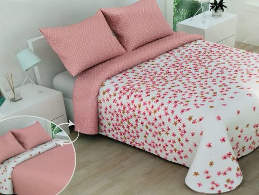 Colcha bouti reversible cama 180