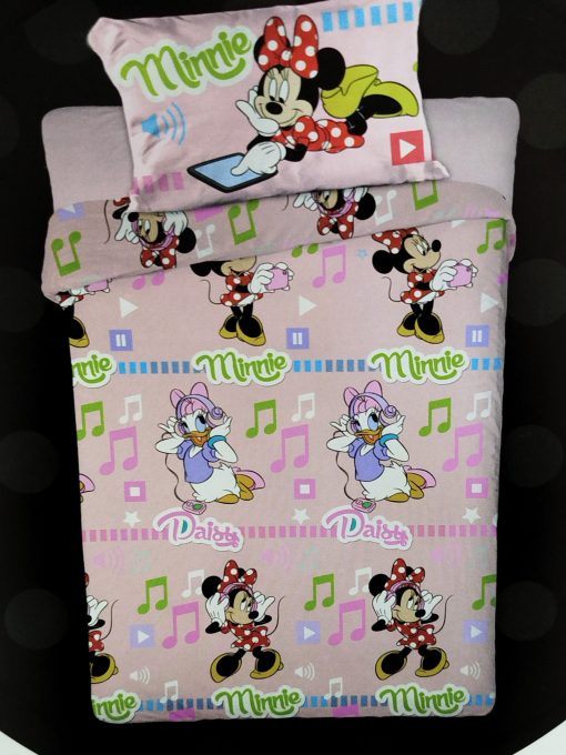Juego sábana infantil Minnie Daisy Pirineo cama 90
