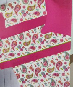 Sábanas cama 90 cachemir rosa