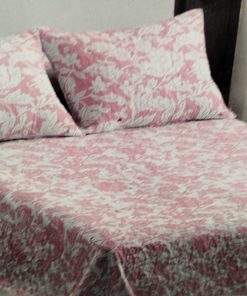 Colcha bouti cama 150 rosa