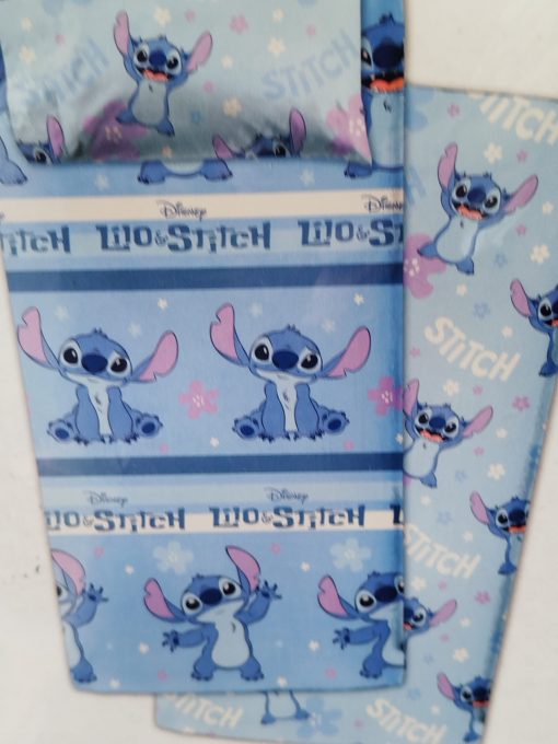 Sábanas Stitch azul diseño oficial