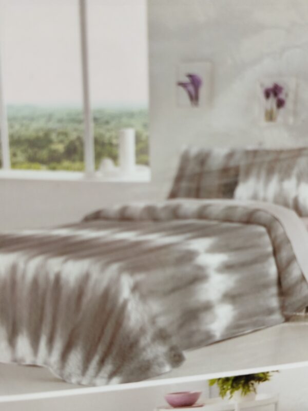 COLCHA BOUTI CAMA 90 REVERSIBLE AZUL/GRIS - Imagen 2