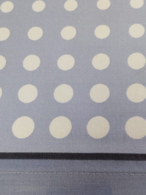 JUEGO DE SÁBANAS VERANO LUNARES AZUL CAMA 150 - Imagen 2