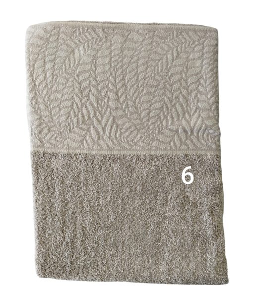 JUEGO DE TOALLAS CENEFA JACQUARD 450GR - Imagen 6