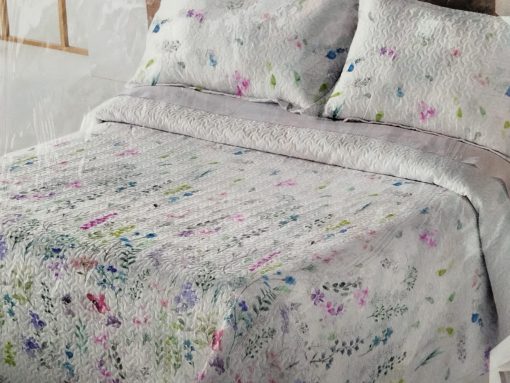 COLCHA BOUTI CAMA 90 (180X265) FLORAL