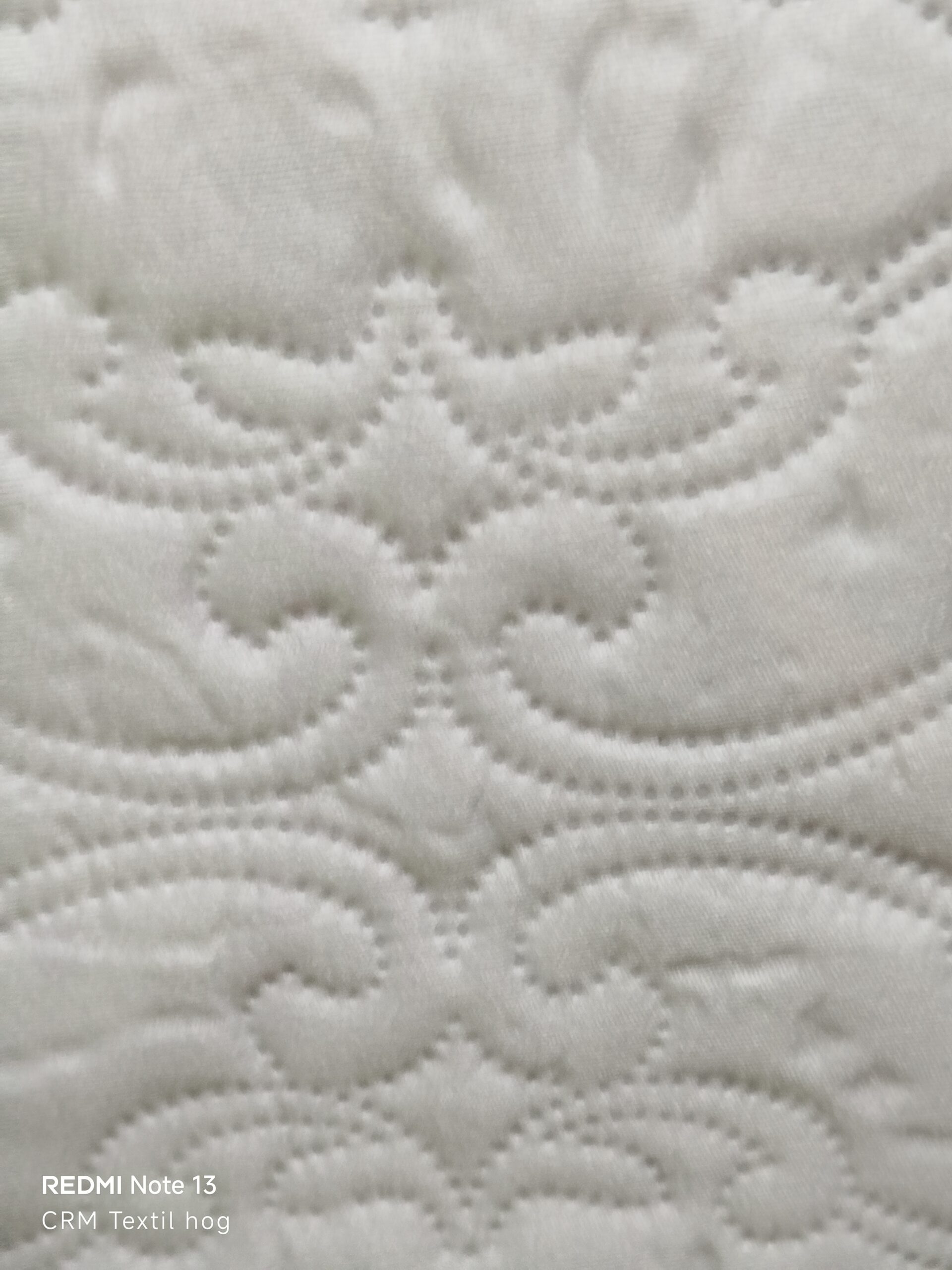 Colcha blanca con funda de cojín - Imagen 2