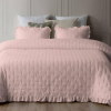 COLCHA NAPOLI ROSA (VOLANTE DECORATIVO) CAMA 150