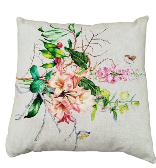 COJÍN 45X45 flores