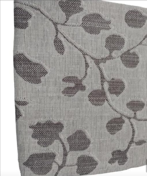 Cortina ollaos flor gris - Imagen 2