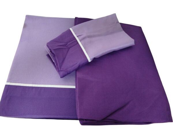 Sábanas cama 90 moradas fresquitas