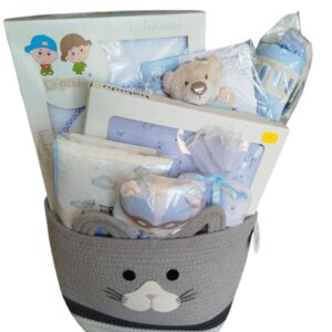 CESTA BEBÉ NIÑO babyshower