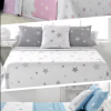 Colcha verano infantil estrellas todas las medidas (elige tu color)