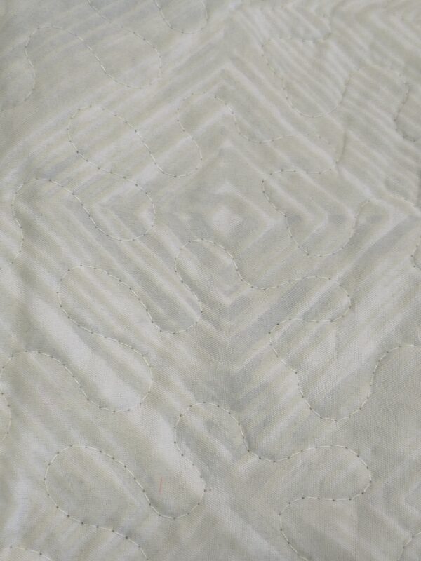COLCHA BOUTI CAMA 150 GRIS Y BERENJENA REVERSIBLE - Imagen 3