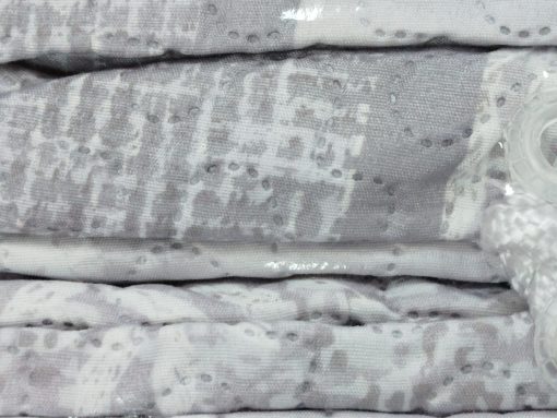 COLCHA BOUTI CAMA 150 PALMERAS GRIS - Imagen 2