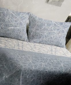 COLCHA BOUTI CAMA 180 ENREDO BLANCOS Y AZUL
