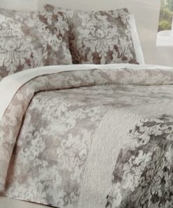 COLCHA BOUTI REVERSIBLE GRIS CAMA 150