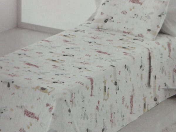 COLCHA BOUTI PERRITOS CAMA 90
